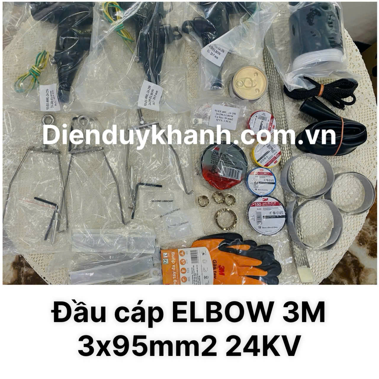 ĐẦU CÁP ELBOW 24kV 3x1Cx95 (3x95mm2) 3M CHÍNH HÃNG GIÁ RẺ